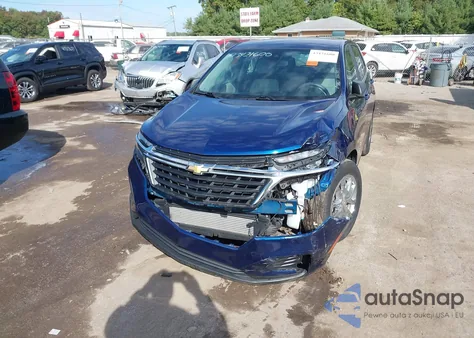 2022 Chevrolet Equinox Fwd Ls из США, поврежденный, VIN 2GNAXHEV9N6108691